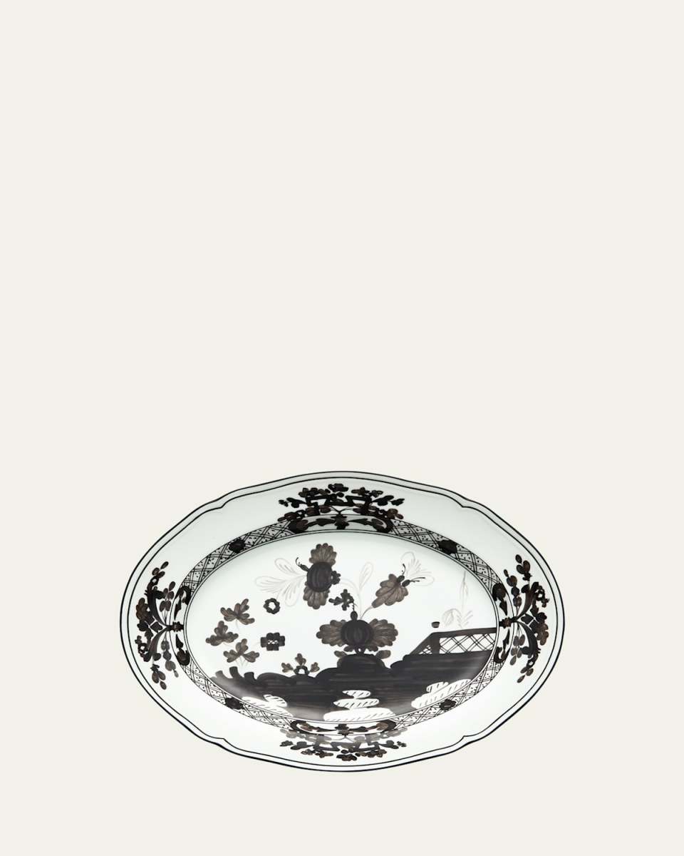Oriente Italiano Oval Platter, Albus